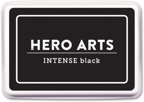 Hero Arts AF345 Hero Phad حبر حبر ، أسود مكثف ، 3.5 "× 2.25" in Saudi Arabia