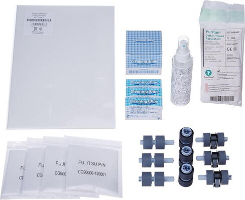Manufacturer's Genuine ScanAid Kit, Cleaning Supplies & Replacement Parts, fi-6670/A fi-6770/A in Kuwait