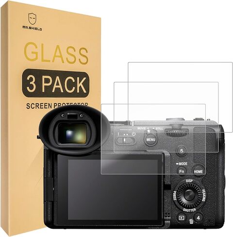 واقي شاشة Mr.Shield متوافق مع Sony FX2 / ILME-FX2 [زجاج مقسّى] [3-PACK] [زجاج ياباني بصلابة 9H] in Kuwait