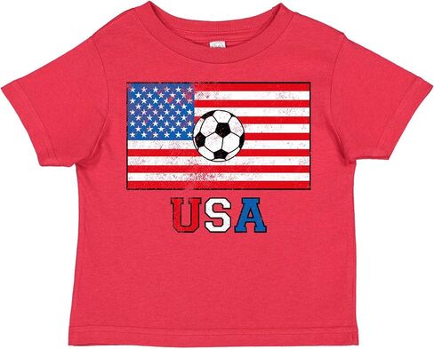 inktastic USA Soccer Toddler T-Shirt in Kuwait