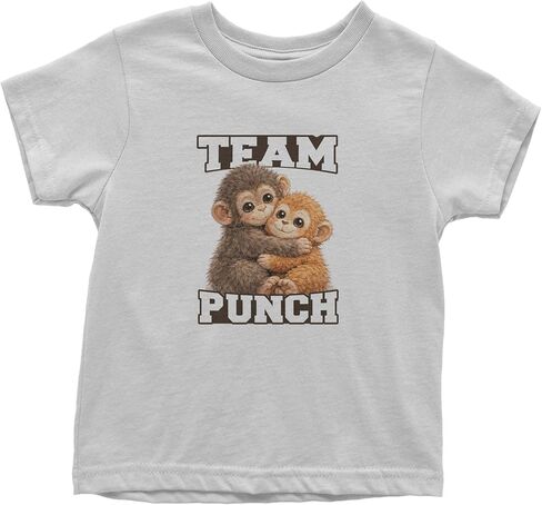 Team Punch Panchi-kun Monkey Toddler T-Shirt, Soft Cotton in Kuwait