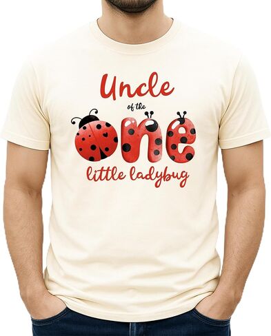قميص One Little Ladybug Matching Family لعيد الميلاد الأول للفتيات والأم والأب والأخ والأخت - يُباع بشكل فردي in Kuwait