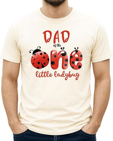 قميص One Little Ladybug Matching Family لعيد الميلاد الأول للفتيات والأم والأب والأخ والأخت - يُباع بشكل فردي in Kuwait