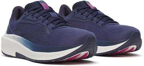 حذاء رياضي نسائي من Saucony Echelon 10، أزرق داكن/كوارتز، 7 in Kuwait