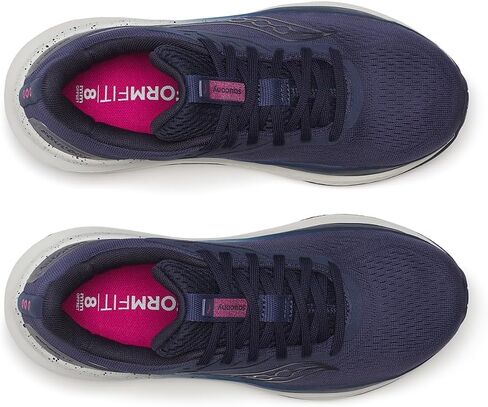 حذاء رياضي نسائي من Saucony Echelon 10، أزرق داكن/كوارتز، 7 in Kuwait