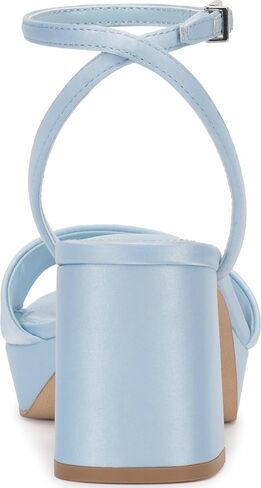 Vince Camuto Women's Pendreya Platform Sandal, Light Blue, 6 in Kuwait
