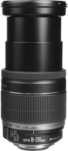 Canon EF-S 18-200mm f/3.5-5.6 هي حزمة عدسات | تكبير APS-C الكل في واحد مع تثبيت بصري للصورة ونطاق واسع إلى تقريب | رائعة للسفر والصور اليومية (2752B002) + مجموعة الفلتر + المزيد in Kuwait