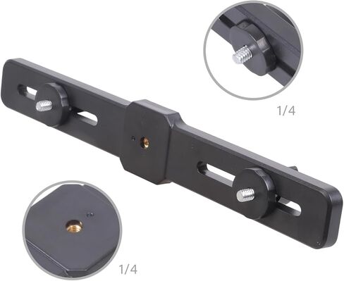 1 / 4 ' ' Screw Double Flashes Bracket Base for Photography Gear Cameras Tablet Holding Brackets Double Flashes Bracket in Kuwait