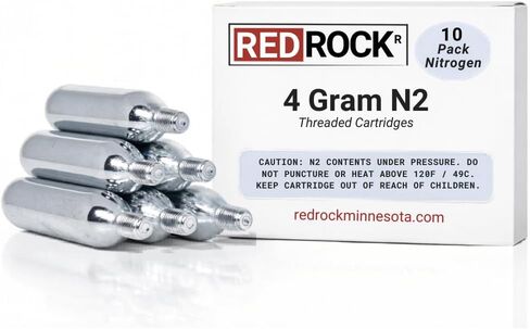 RedRock 4.1 Gram Nitrogen Threaded Cartridge (10 Pack) in Saudi Arabia
