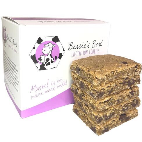 Bessie’s Best Lactation Cookies | Lactation Support | Oatmeal Peanut Butter Chocolate Chip | Increase Milk Supply | Breastmilk Boosting Cookies | Breastfeeding Snacks | 1 Dozen in Kuwait