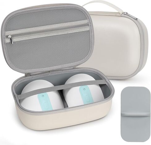 Breast Pump Carrying Case for Momcozy & Willow,Wearable Breast Pump Bag for eufy Security/Paruu/OTEEIDA/Nuliie/Medela and More Hands Free Breast Pump Travel Pumping Bag with Waterproof Removable Tray in Kuwait