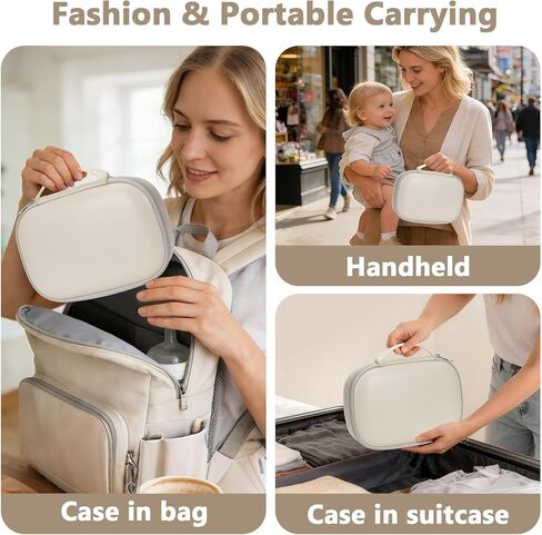 Breast Pump Carrying Case for Momcozy & Willow,Wearable Breast Pump Bag for eufy Security/Paruu/OTEEIDA/Nuliie/Medela and More Hands Free Breast Pump Travel Pumping Bag with Waterproof Removable Tray in Kuwait