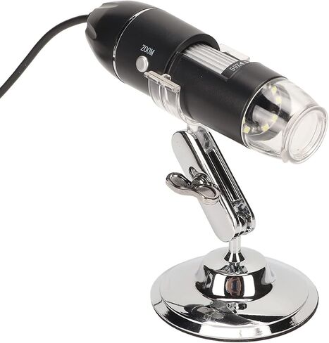 Gavigain Digital Microscope Camera, Portable Digital Microscope 1000X HD Mini Microscope for Monitor LCD TV Handheld Pocket Microscopes with 8 LED Compatible with iPhone Android Windows Computer in Kuwait