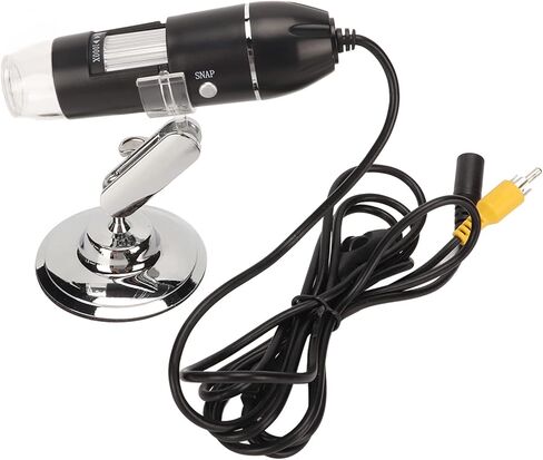Gavigain Digital Microscope Camera, Portable Digital Microscope 1000X HD Mini Microscope for Monitor LCD TV Handheld Pocket Microscopes with 8 LED Compatible with iPhone Android Windows Computer in Kuwait