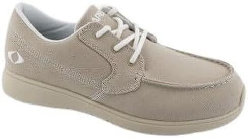 Apex Women's Moc Toe Canvas Loafer - Tan in Kuwait