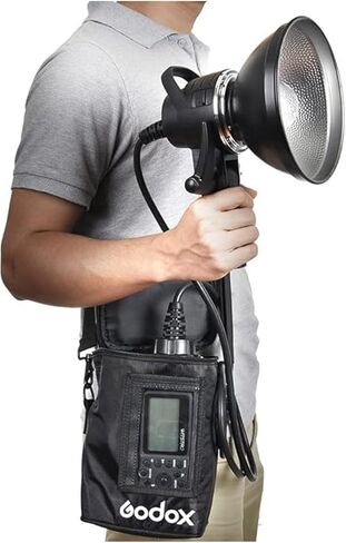 Godox AD-H600B H600B 600Ws رأس فلاش تمديد، مصباح إضاءة خارج الكاميرا قابل للحمل مع حامل بوينز لـ Godox AD600BMII AD600BM AD600B in Kuwait