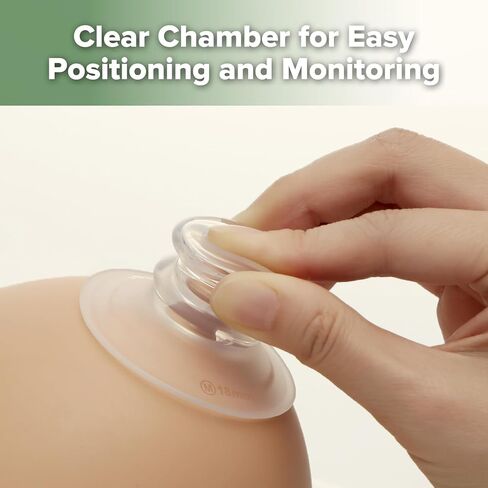 haakaa Silicone Nipple Correctors for Flat, Short or Inverted Nipples, Inverted Nipple Corrector for Breastfeeding with Storage Case, M in Kuwait