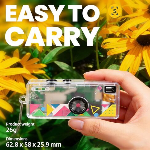 كاميرا Yunseity Keychain الرقمية، كاميرا ريترو صغيرة بدقة 1080 بكسل بدقة 1.6 ميجابكسل مع عدسة بزاوية عريضة 130 درجة وشاشة مقاس 0.96 بوصة، لتسجيل السفر والتصوير الفوتوغرافي في الشوارع in Kuwait