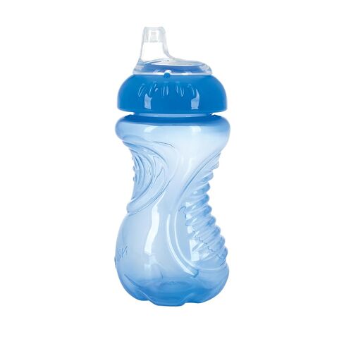 Nuby No-Spill Easy Grip Cup, 10 oz, Blue in Kuwait