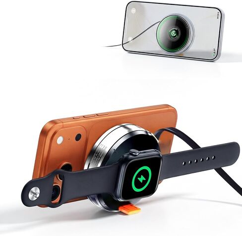 3 in 1 Wireless Charger for iPhone, Watch & AirPods, Black in Saudi Arabia