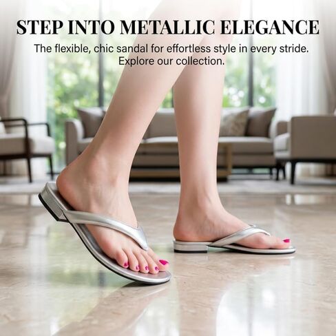 Women's Wedge Flip Flops Fashion Platform Thong Sandals Comfortable Mid Heel Summer Beach Casual Dressy Flip Flops Shoes for Ladies in Saudi Arabia