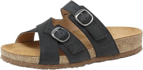Stegmann Women's Heidi Leather Sandal with Adjustable Buckles in Saudi Arabia