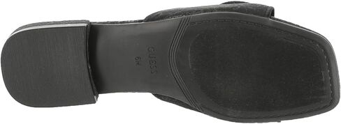 صندل نسائي من GUESS Tarishae، مقاس 8.5 B(M) أمريكي، أسود in Kuwait