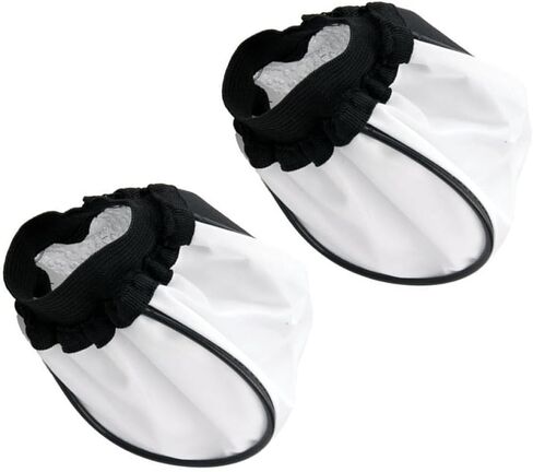VANZACK 2pcs White Cloth Flash Lamp Shades Soft Diffuser Covers for DSLR Camera External Speedlight Lighting Accessories Photography Props in Kuwait