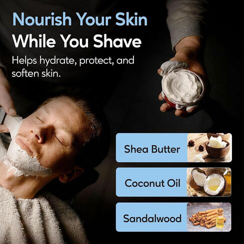 Henry Cavendish Sexxy (Fresh Cedar Blend) Shave Soap for Men & Women - Premium Quality, All Natural, moisturizing Shaving Puck made with Shea Butter & Coconut Oil for a Rich Lather and a Smooth Comfortable Shave for Ladies and Gentleman. 3.8 Oz Puck Refil in Saudi Arabia