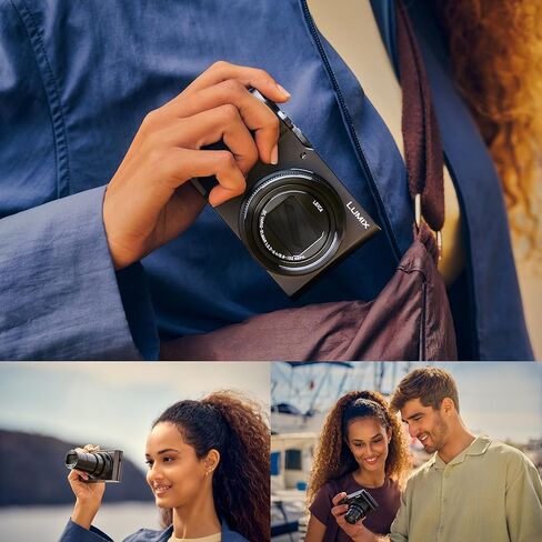 Panasonic LUMIX ZS300 Compact 4K Digital Camera, 15x Zoom Travel Camera Point and Shoot (24-360mm), Small Zoom Camera for Concerts & Sports, DC-ZS300S in Saudi Arabia