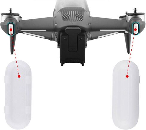 الأبيض ABS الذراع الخلفي LED غطاء خفيف إصلاح أجزاء ملحقات طائرة بدون طيار الذراع الخلفي LED غطاء المصباح ل DJI FPV الطائرة بدون طيار in Kuwait
