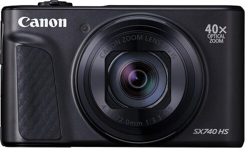 كاميرا رقمية مدمجة من Canon، تكبير بصري 40x/فيديو 4K/Wi-Fi متوافق مع PSSX740HSSL Japan Import جديد (فضي) (أسود) in Kuwait