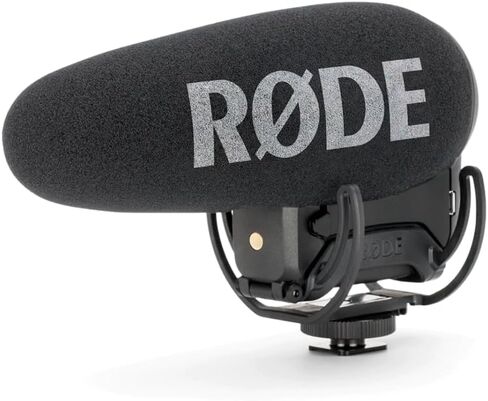ميكروفون Rode VideoMic Pro + مثبت على الكاميرا مع كابل توصيل ملفوف SC7 in Kuwait