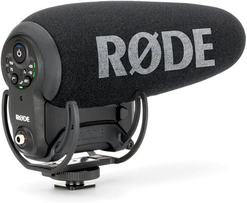 ميكروفون Rode VideoMic Pro + مثبت على الكاميرا مع كابل توصيل ملفوف SC7 in Kuwait