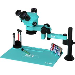 Stereo Trinocular Microscope 360 ° Rotation Articulating Arm Stands Phone Soldering PCB Repair 4K C39 Thermal Imager Camera(7050PR0-F019-4KC1PRO Set) in Kuwait