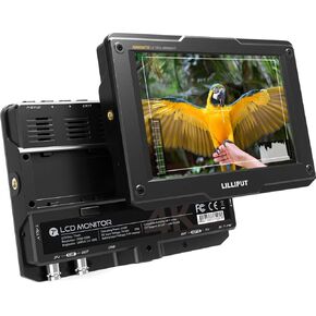 شاشة LILLIPUT H7S مقاس 7 بوصات 4K قابلة للقراءة في ضوء الشمس 1800nit على الكاميرا 1920x1200 مخرج إدخال HDMI 3G-SDI مع بطارية وشاحن 3D Lut + F970 in Kuwait
