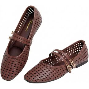 Mary Jane Shoes Women Ballet Flats Mary Janes Flats Shoes for Women Dressy Comfortable in Kuwait