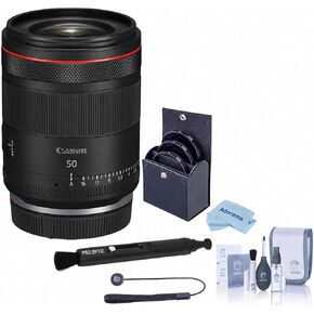 Canon RF 50mm f/1.4 L VCM, Black, Bundle with 67mm Filter Kit, Cleaning Set, and Microfiber Cloth, Canon 1 Year Limited Warranty in Kuwait