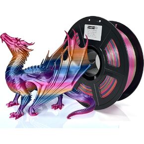 Stronghero3D ABS 3D Printer Filament 1.75mm,Multicolors,Rainbow,1kg(2.2lbs) Accuracy +/-0.05mm for ender3 Cr10 in Saudi Arabia