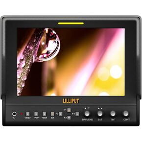 شاشة مراقبة ميدانية 3G-SDI مقاس 7 بوصات مع وظائف متقدمة لكاميرات الفيديو DSLR وFull HD in Kuwait