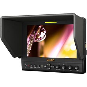 شاشة LILLIPUT 663 مقاس 7 بوصات مزودة بكاميرا علوية HDMI LED، بدقة 1280 × 800 بكسل in Kuwait