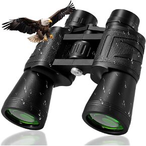 مناظير 10 × 50 للبالغين، عدسات HD BAK4 Prism FMC متعددة الطبقات، بصريات عالية القوة مضادة للماء ومقاومة للضباب لمشاهدة الطيور والصيد والمشي لمسافات طويلة ومشاهدة النجوم والرياضة والسفر وعلم الفلك in Kuwait