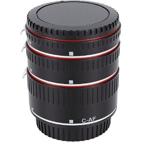 مجموعة أنبوب تمديد Yunseity Macro، ملحقات كاميرا EF EF S Mount DSLR مع عدسات إلكترونية للتركيز التلقائي، للتصوير الفوتوغرافي الماكرو مع أنابيب تمديد 13 مم 21 مم 31 مم in Kuwait