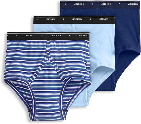 Jockey Men's Underwear Classic Full Rise Brief - 3 Pack in Kuwait