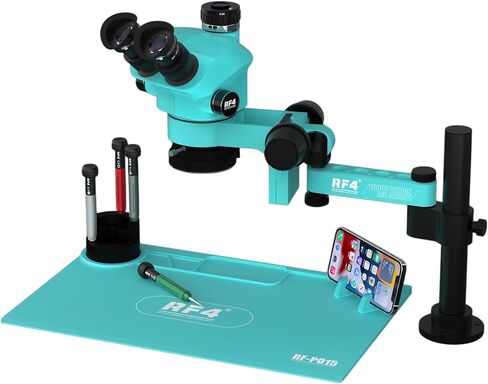 مجهر ستيريو ثلاثي العينيات يدور 360 درجة حامل ذراع مفصلي لحام الهاتف PCB إصلاح 4K C39 كاميرا تصوير حراري (مجموعة 7050PR0-F019-4KC1PRO) in Kuwait