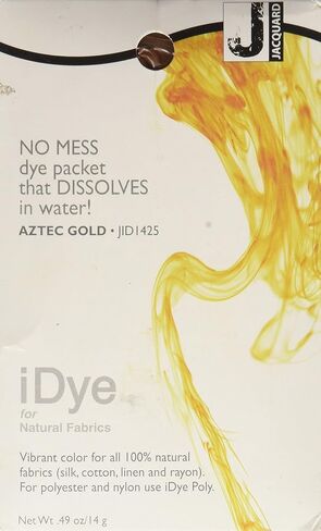 Jacquard Idye Natural Fabric: Aztec Gold in Saudi Arabia