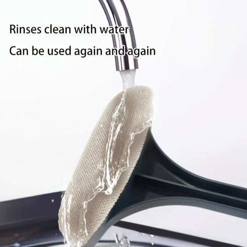 Window Cleaning Brush, Screens and Glass, Wet and Dry, 2 in 1, Versatile Too in Kuwait