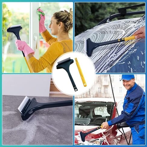 Window Cleaning Brush, Screens and Glass, Wet and Dry, 2 in 1, Versatile Too in Kuwait