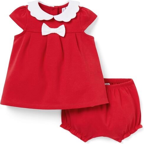 Janie and Jack Baby Girls' Baby Scalloped Collar Ponte Matching Set in Saudi Arabia
