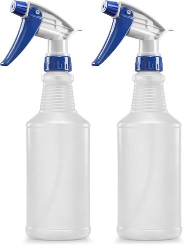 Bar5F Plastic Spray Bottles, Leak Proof, Empty 16 oz. Value Pack of 2 for Chemical and Cleaning Solutions, Adjustable Head Sprayer Fine to Stream in Saudi Arabia
